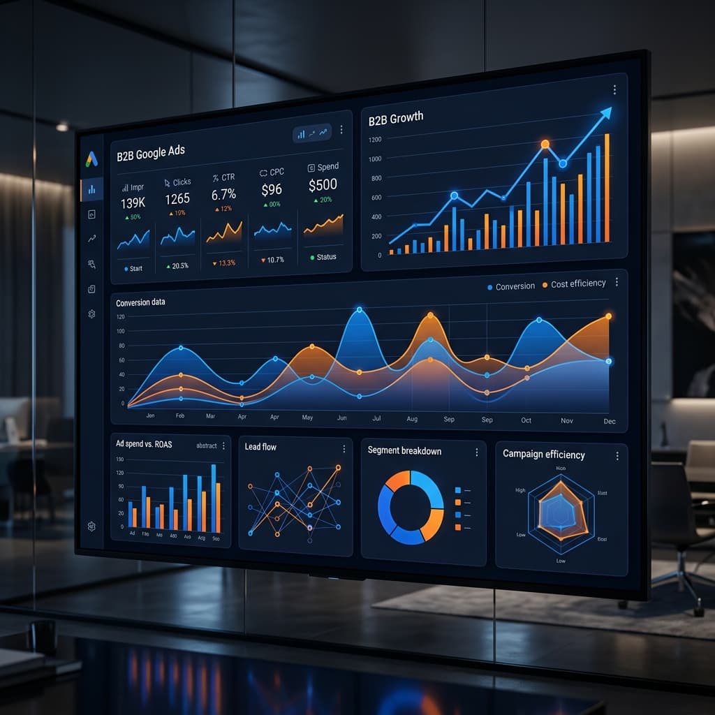Google Ads para B2B High-Ticket: Cómo captar contratos corporativos sin quemar presupuesto